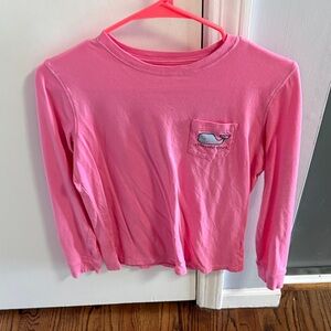 Vineyard Vines Woman’s Pink Long Sleeve Shirt